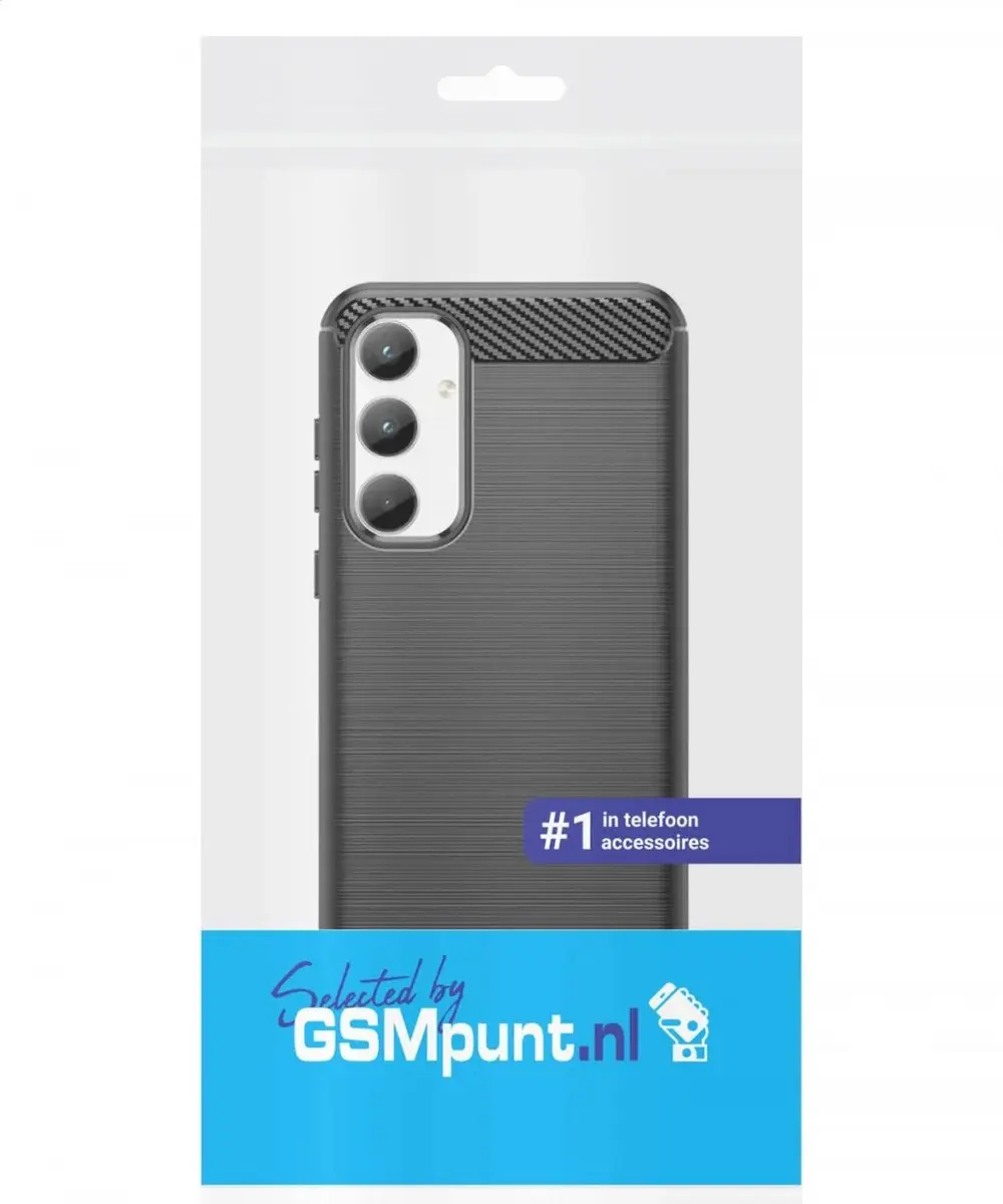 Selected TPU Hoesje Samsung Galaxy A35 - Zwart - afbeelding 6 van 6