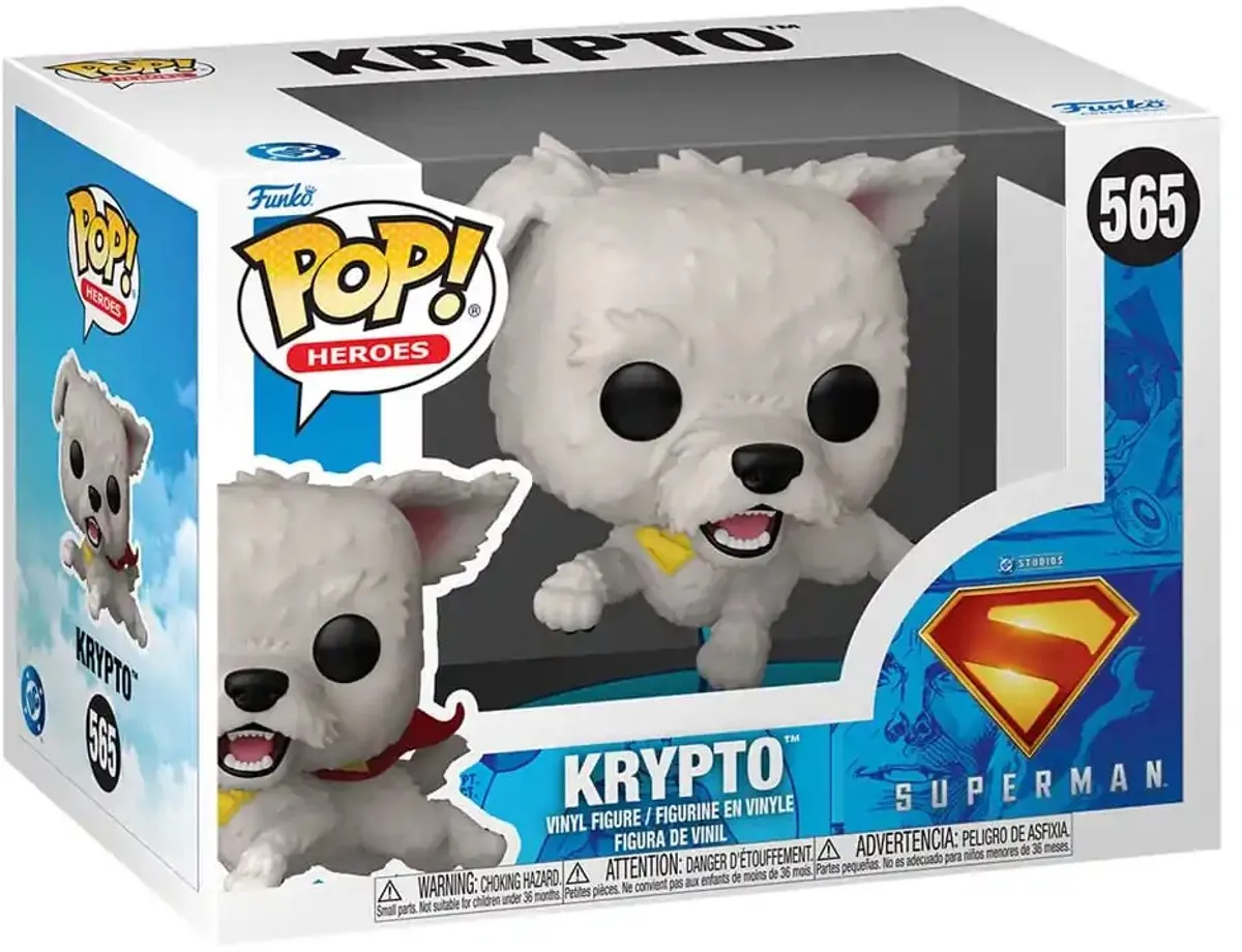 Funko Pop! Heroes Superman Krypto #565 - Veelkleurig