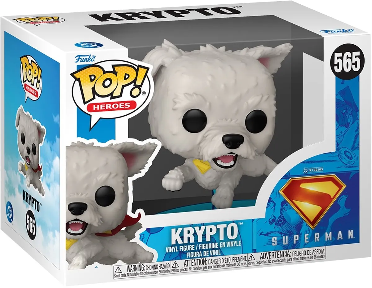 Funko Pop! Heroes Superman Krypto #565 - Veelkleurig