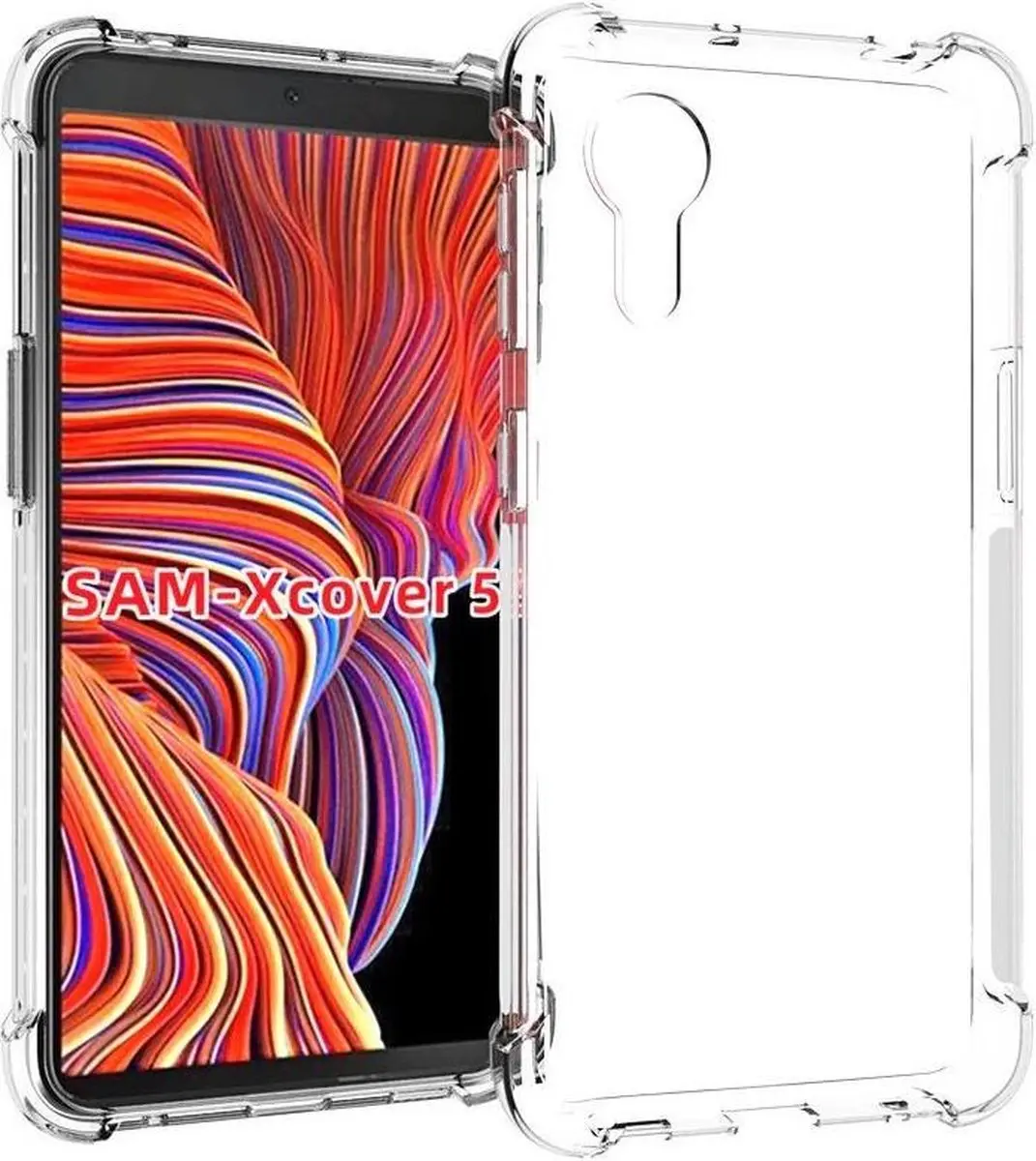 Selected Hoesje Schokbestendig Transparant Samsung Galaxy Xcover 5