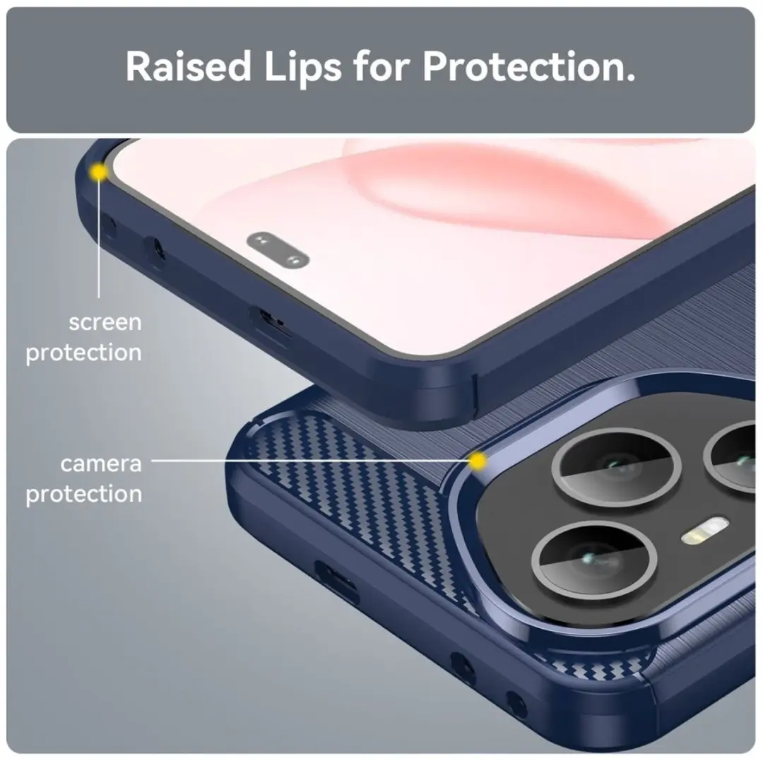 Selected TPU Hoesje Honor 400 Pro - Blauw