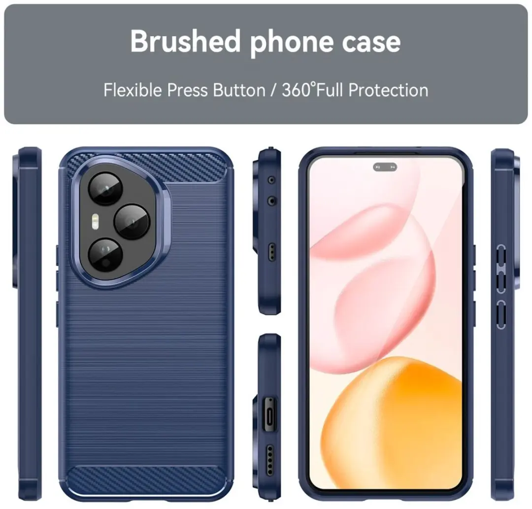 Selected TPU Hoesje Honor 400 Pro - Blauw