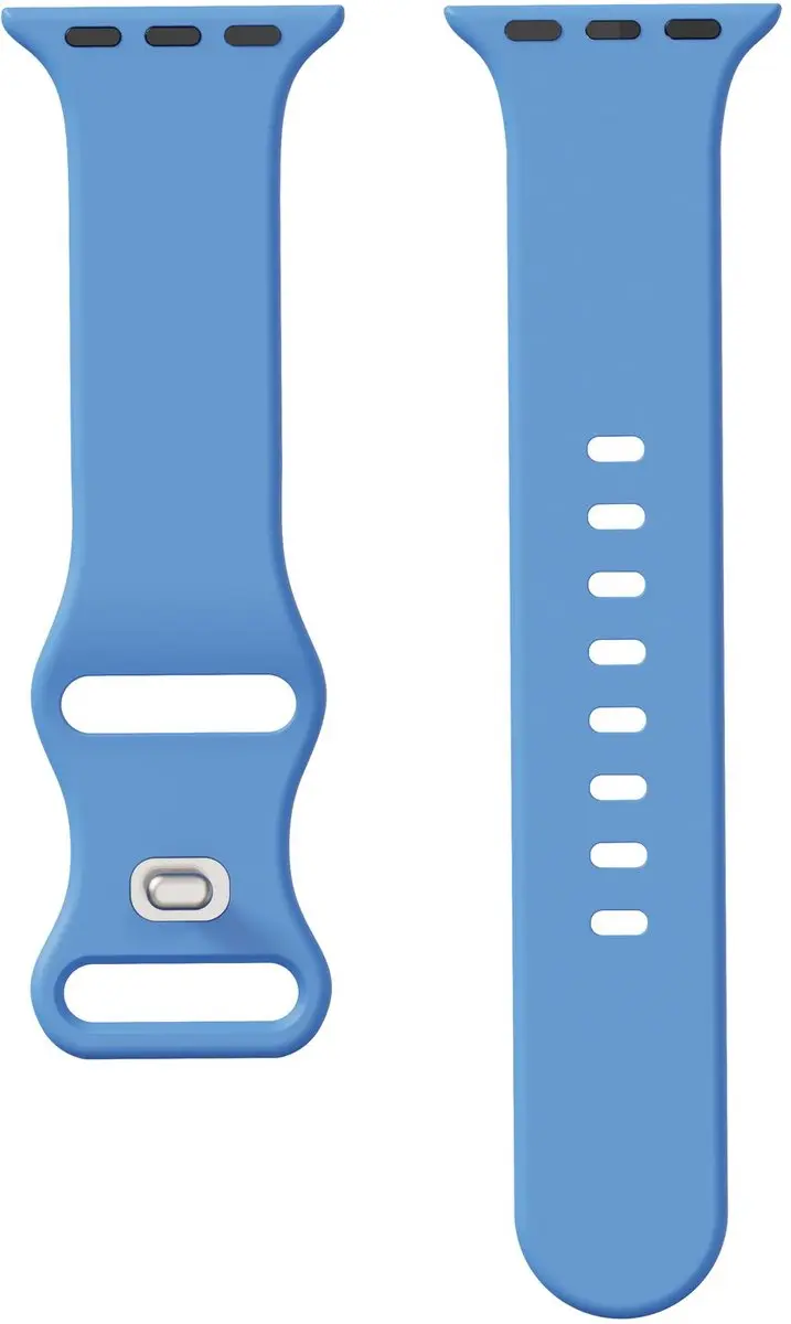 Selected SBG Siliconen Horlogeband Apple Watch - Blauw - 42/44/45/46/49mm