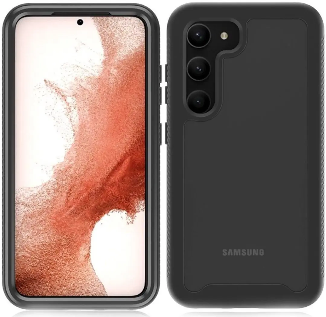 Selected Hoesje Samsung Galaxy S23 Plus - Full Protect Zwart