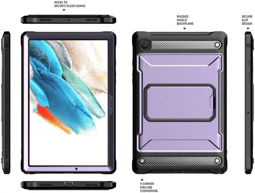Selected by GSMpunt Samsung Galaxy Tab A8 Hoes Roze - Extreme Bescherming