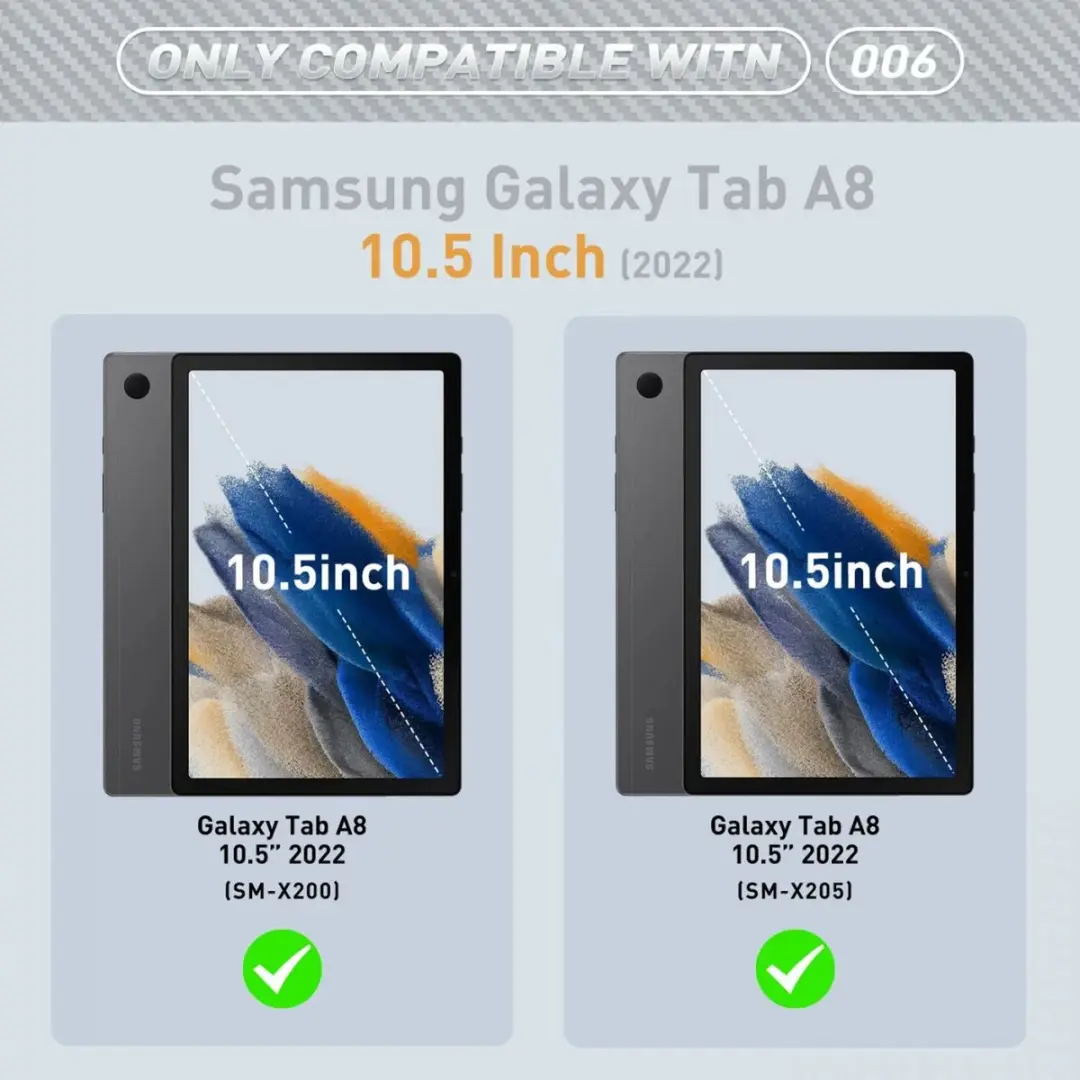 Selected by GSMpunt Samsung Galaxy Tab A8 Hoes Roze - Extreme Bescherming