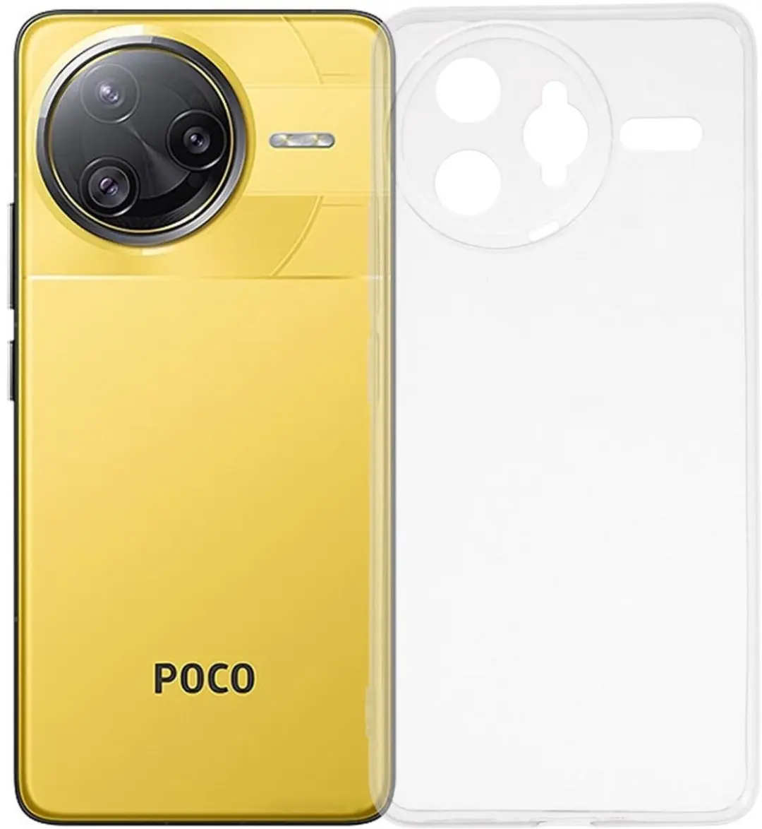 Selected Transparant TPU Hoesje Xiaomi Poco F7 Ultra