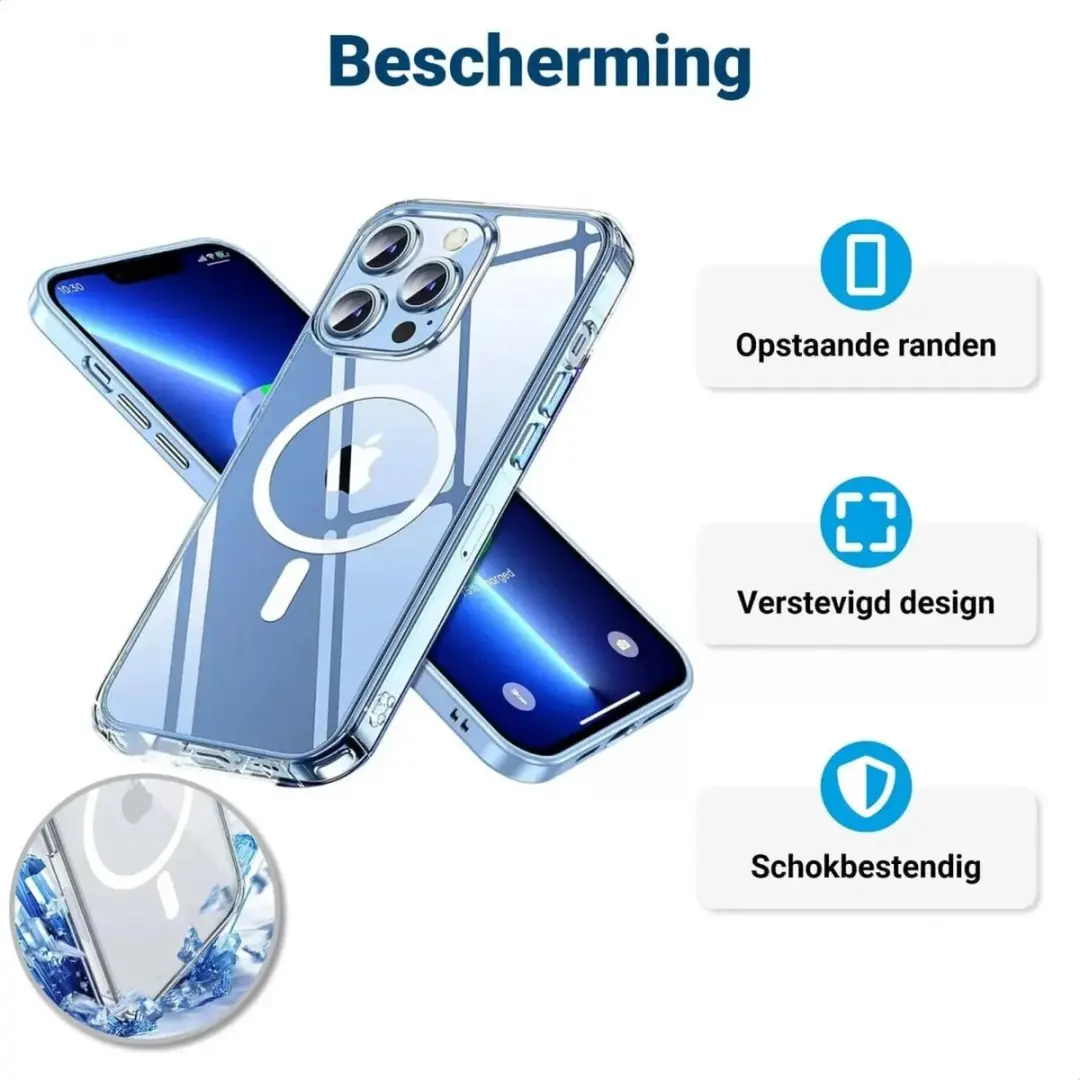 Selected Transparant Hoesje iPhone 14 Pro - MagSafe