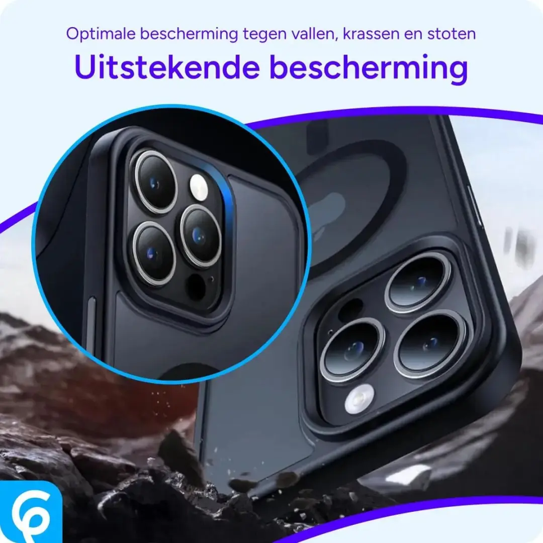 Selected iPhone 15 Pro MagSafe Hoesje - Mat Zwart - afbeelding 6 van 6