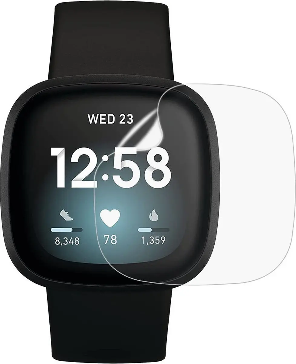 Selected by GSMpunt Displayfolie Fitbit Versa 3/Sense