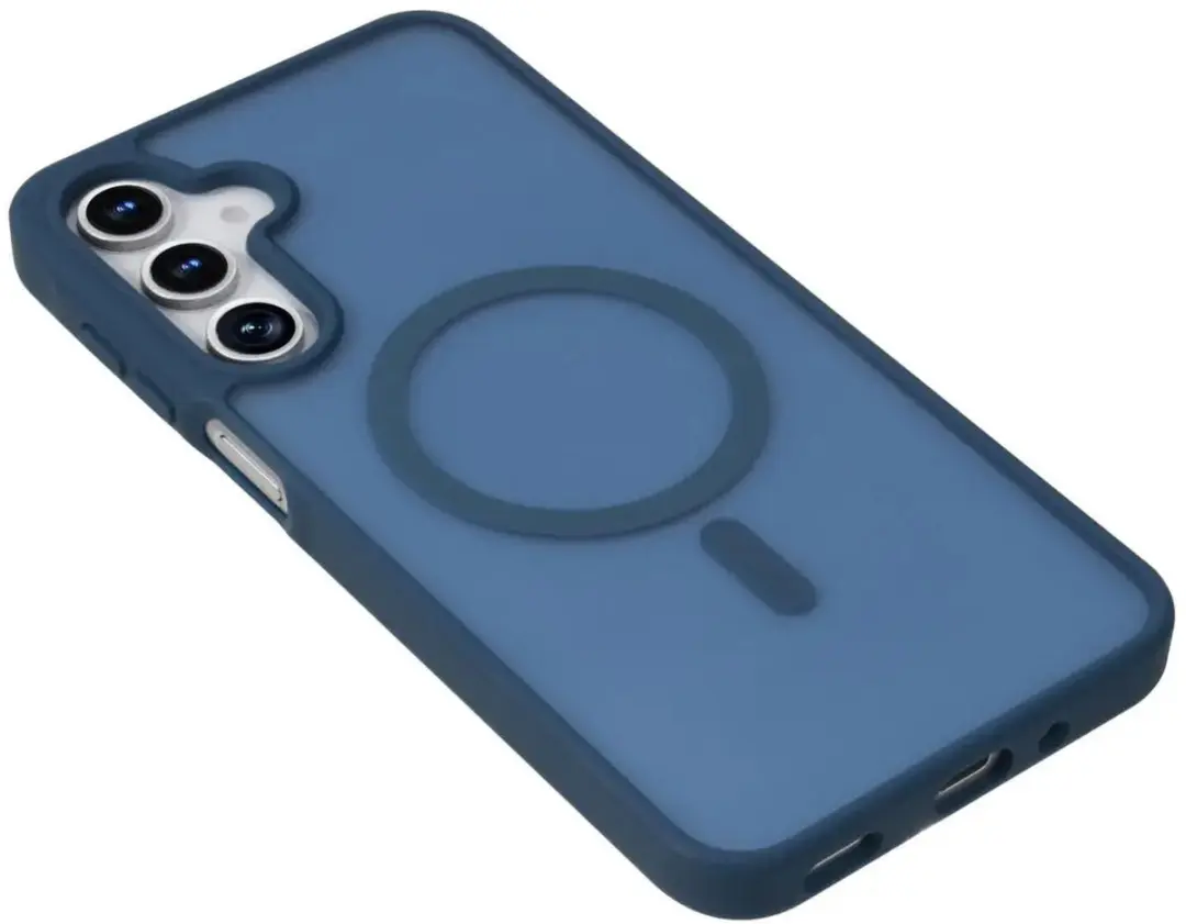 Selected Hoesje Samsung Galaxy A17 MagSafe Blauw