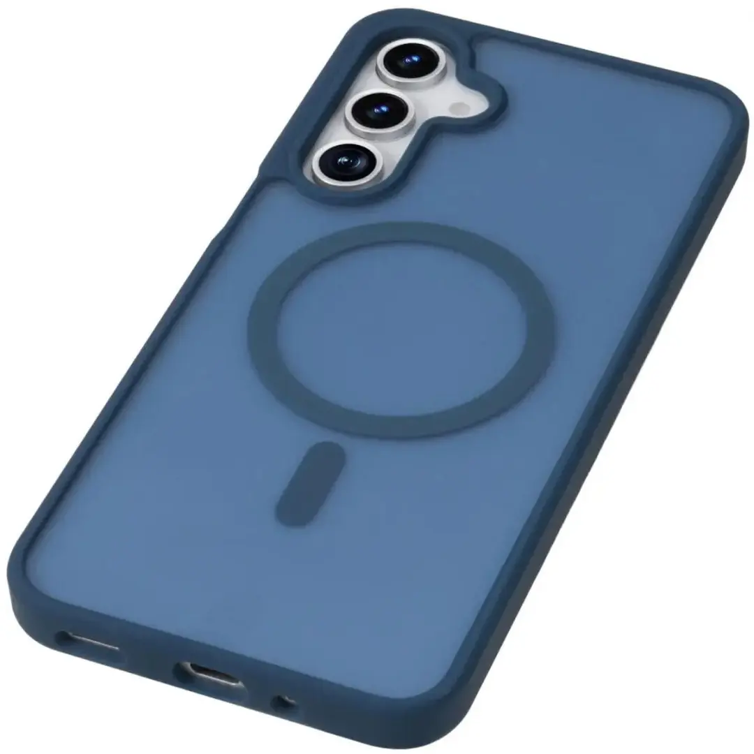 Selected Hoesje Samsung Galaxy A17 MagSafe Blauw