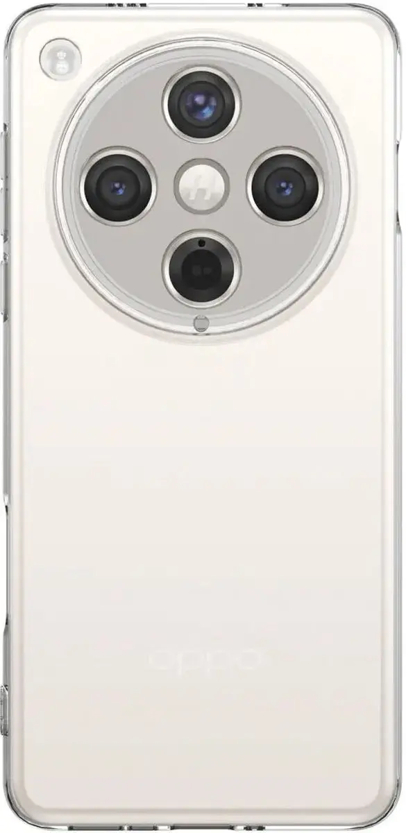 Selected Transparant TPU Hoesje Oppo Find X8 Pro