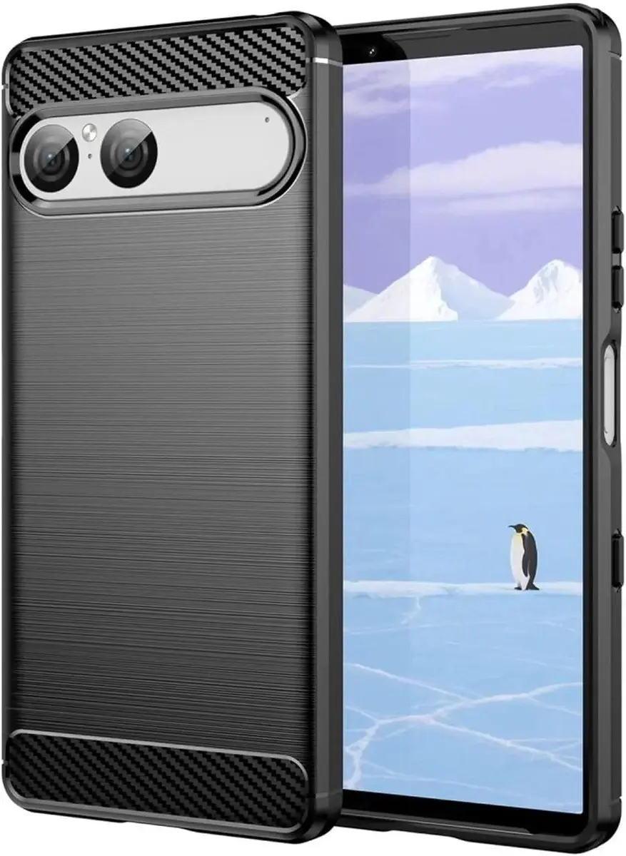 Selected Geborsteld TPU Hoesje Sony Xperia 10 VII