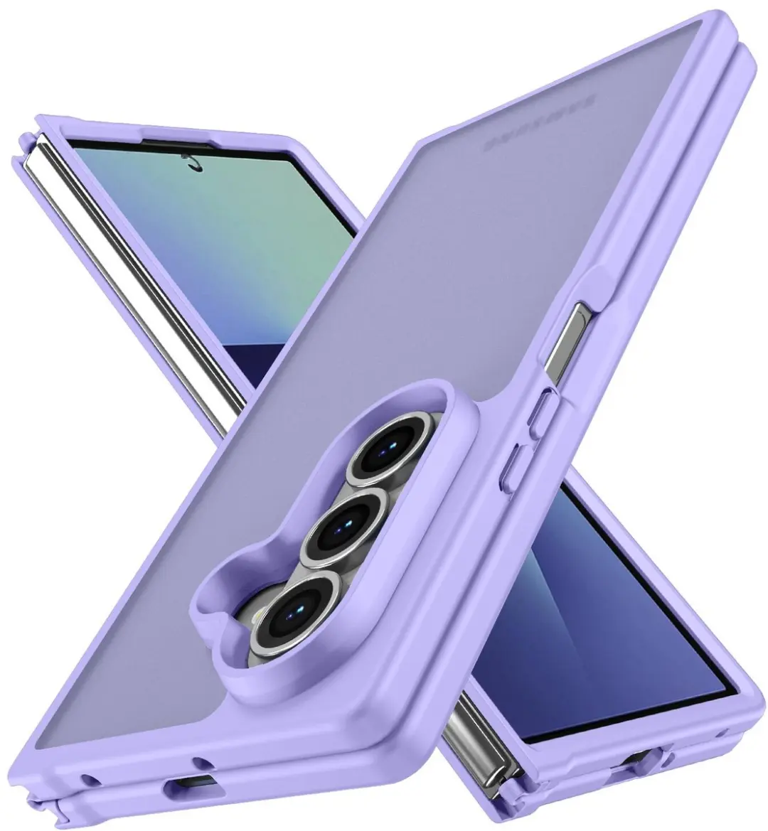 Selected Hoesje Samsung Galaxy Z Fold 7 - Paars