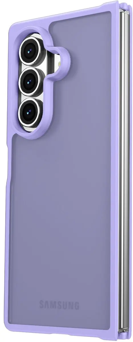 Selected Hoesje Samsung Galaxy Z Fold 7 - Paars