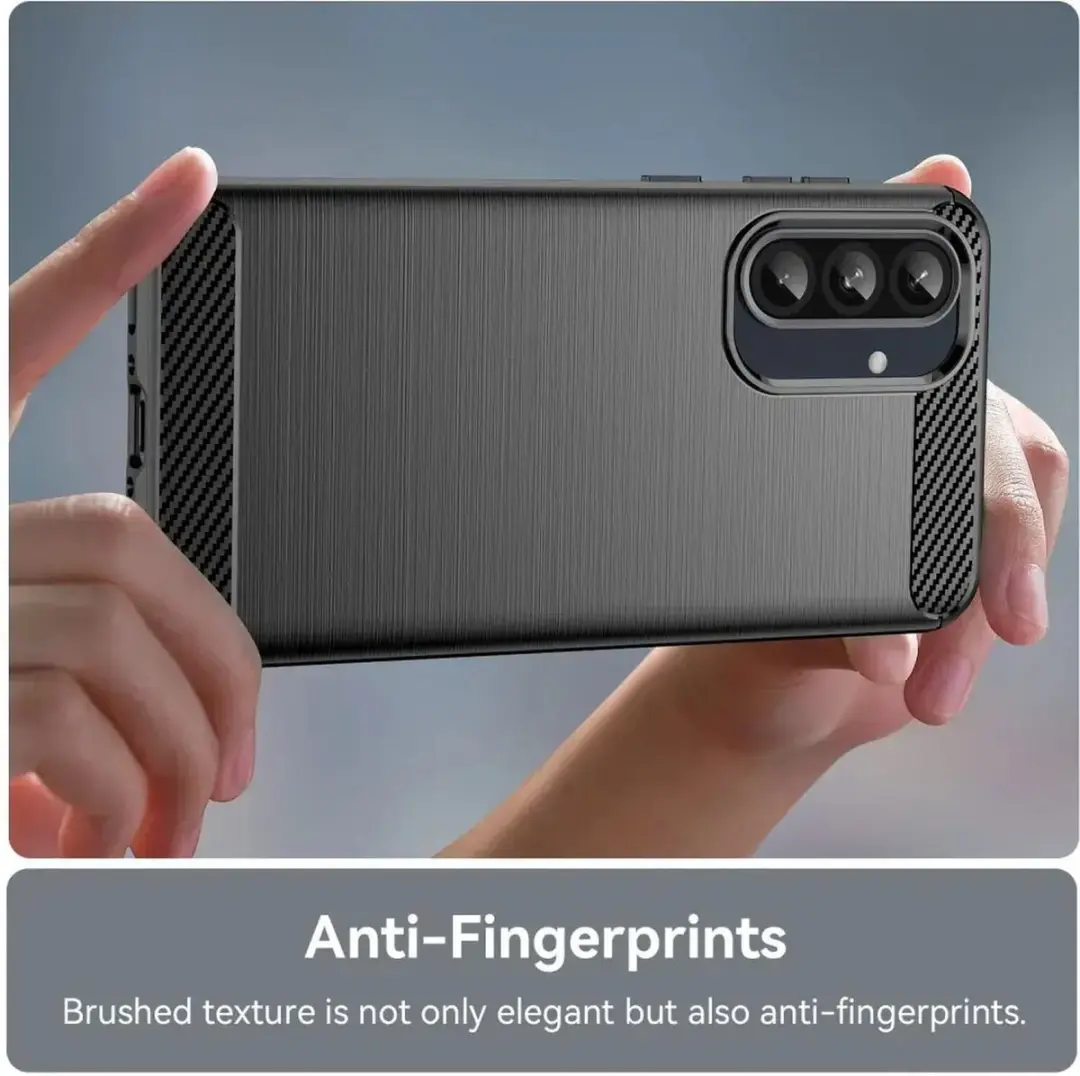Selected TPU Hoesje Samsung Galaxy A36 - Zwart