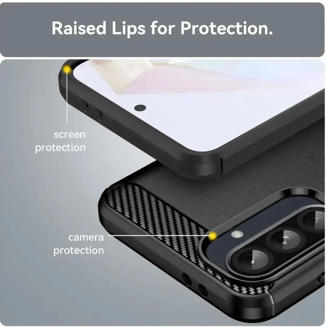 Selected TPU Hoesje Samsung Galaxy A36 - Zwart