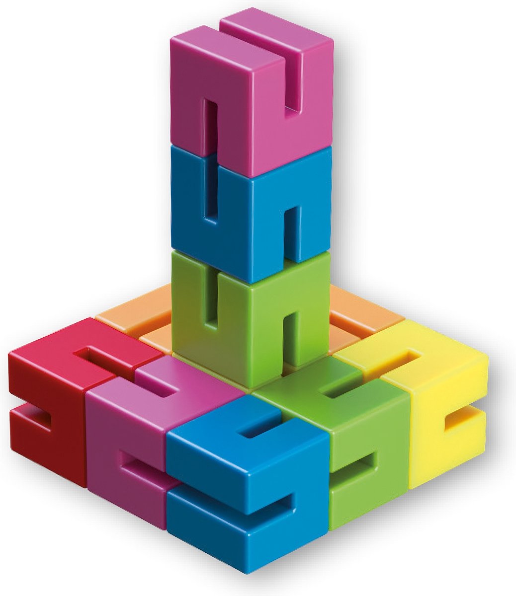 999 Games - Flex Puzzler Original - Breinbreker - Uitdagende puzzel als fidget toy - Stimuleert het ruimtelijk inzicht - Educatief spel - Fidget Toy - Solo spel - Klein cadeautje