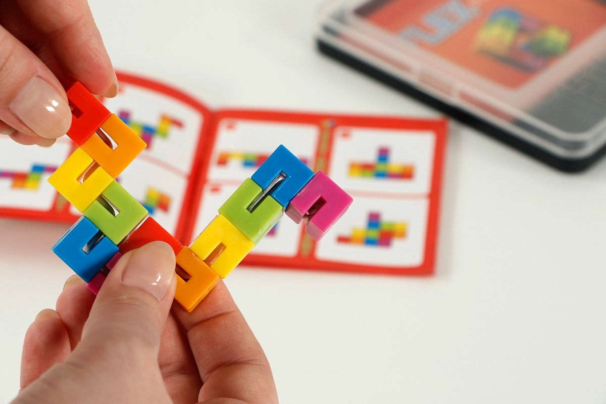 999 Games - Flex Puzzler Original - Breinbreker - Uitdagende puzzel als fidget toy - Stimuleert het ruimtelijk inzicht - Educatief spel - Fidget Toy - Solo spel - Klein cadeautje