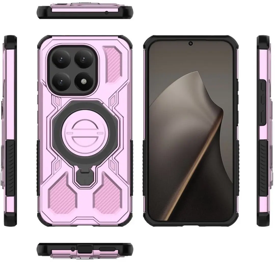 Selected Hoesje Xiaomi 15T MagSafe Roze - 360° Draaibare Stand