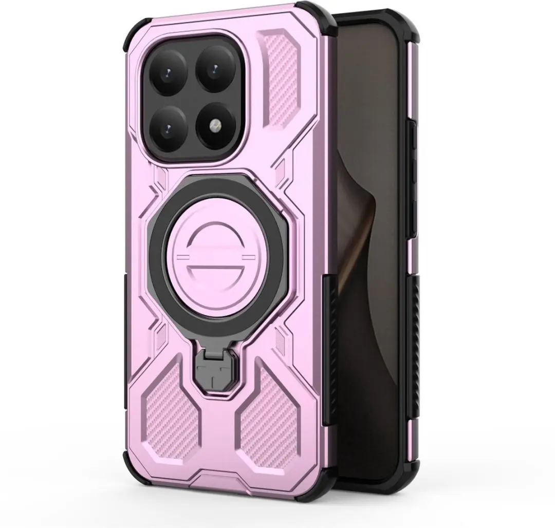 Selected Hoesje Xiaomi 15T MagSafe Roze - 360° Draaibare Stand