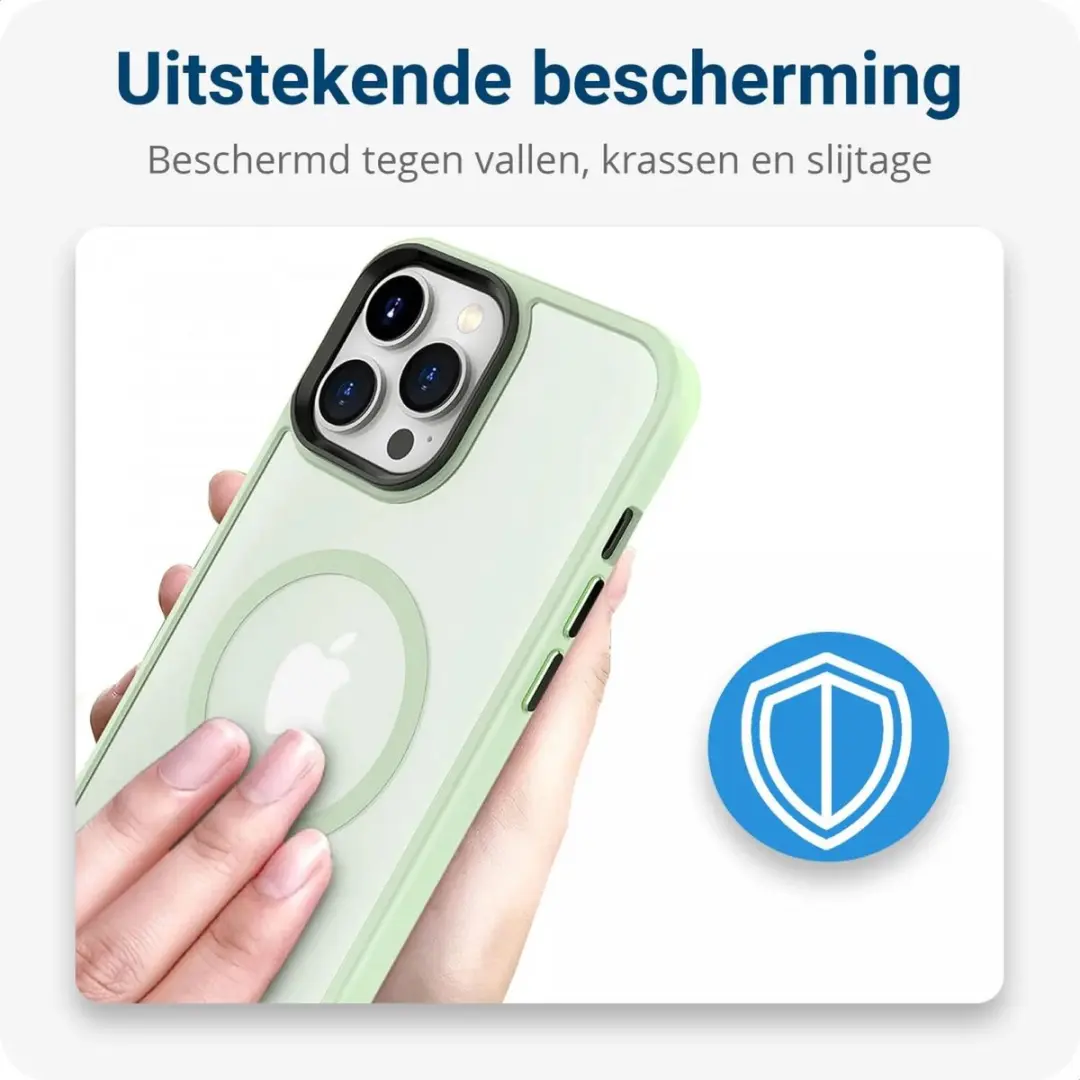 Selected Hoesje Apple iPhone 13 Pro MagSafe - Groen