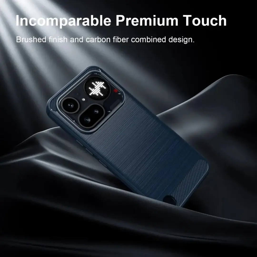 Selected by GSMpunt Nothing Phone (4a) Pro TPU Hoesje - Blauw