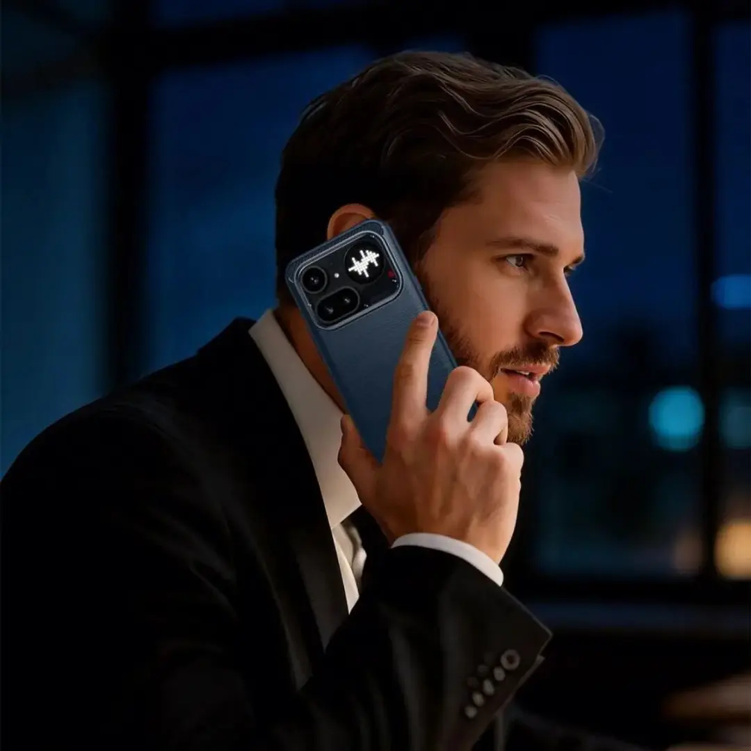 Selected by GSMpunt Nothing Phone (4a) Pro TPU Hoesje - Blauw - afbeelding 6 van 6
