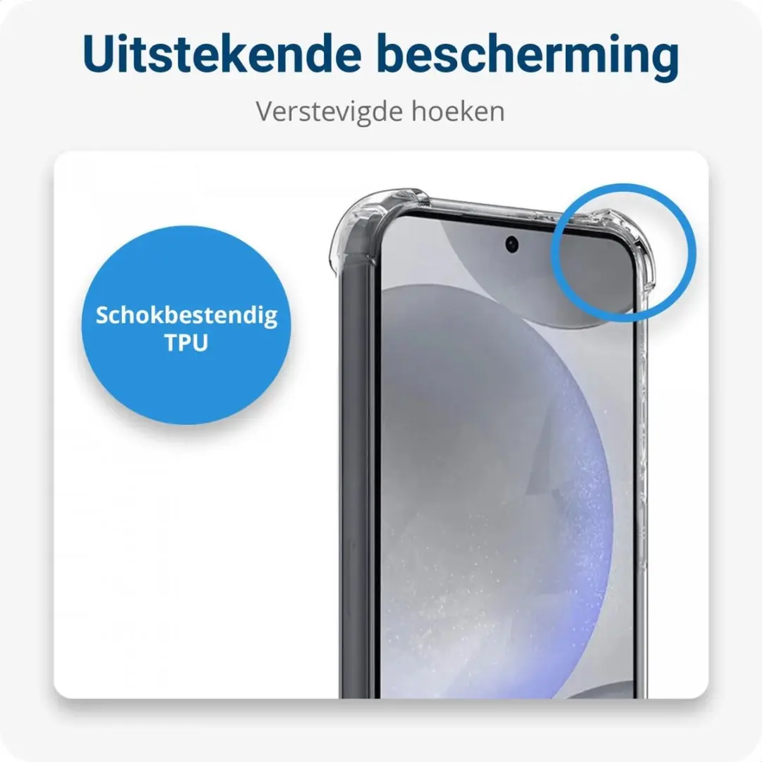 Selected Hoesje met Koord Samsung Galaxy S24 - Transparant