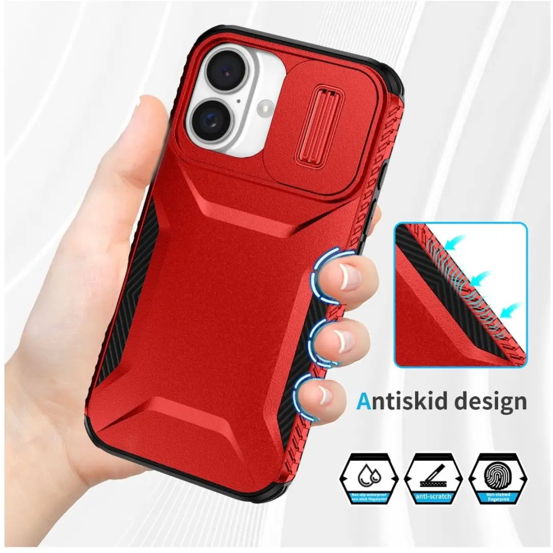 Selected by GSMpunt Apple iPhone 16 Hoesje - Rood