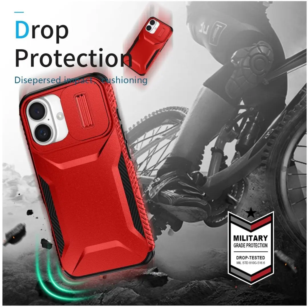 Selected by GSMpunt Apple iPhone 16 Hoesje - Rood