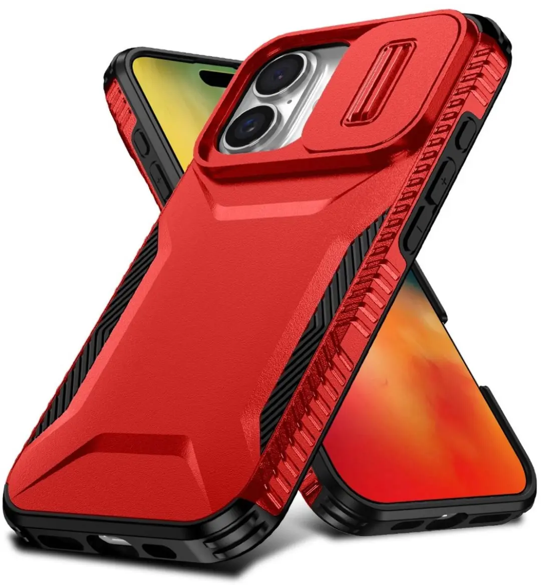 Selected by GSMpunt Apple iPhone 16 Hoesje - Rood - afbeelding 6 van 6