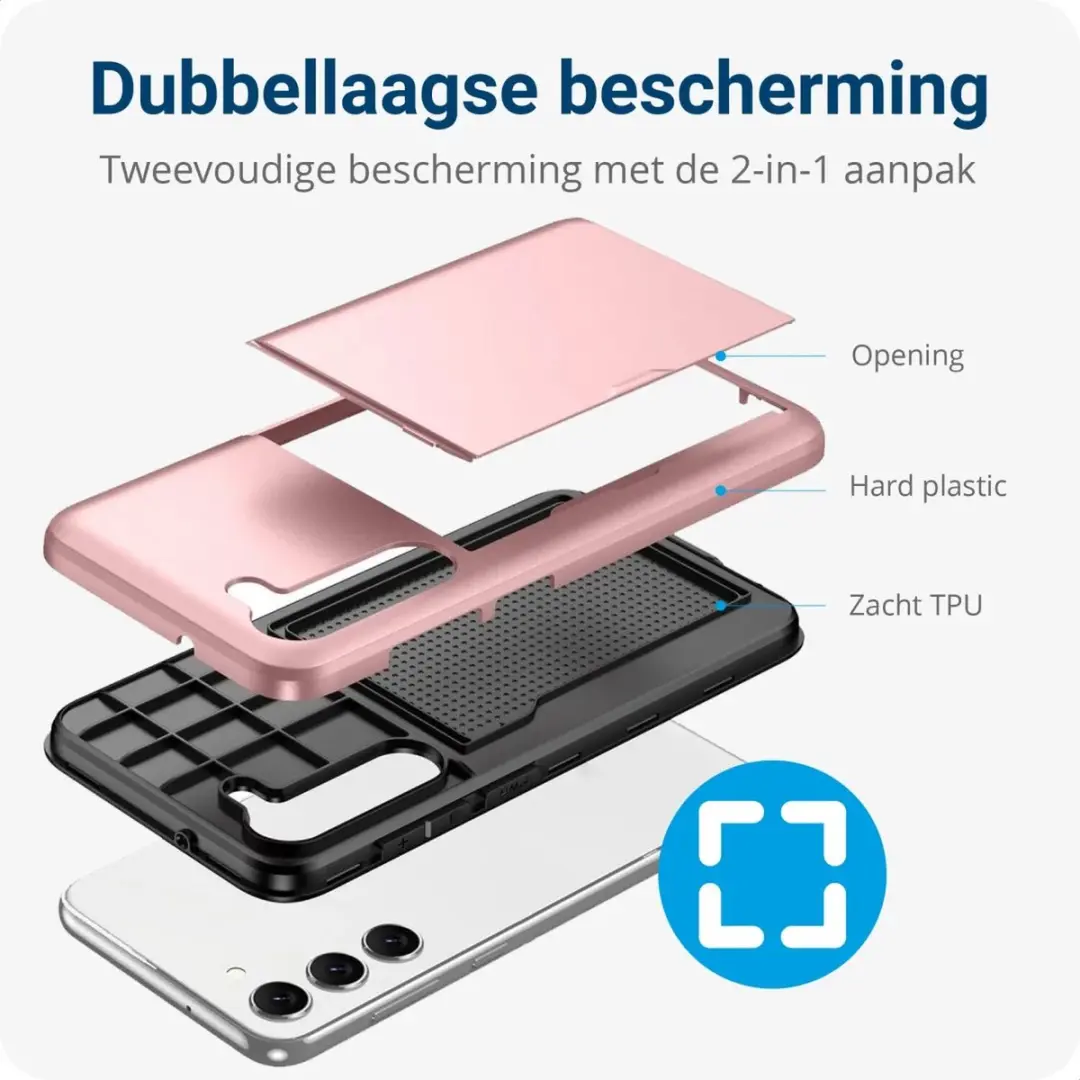 Selected Hoesje Samsung Galaxy S23 Plus - Roze Goud