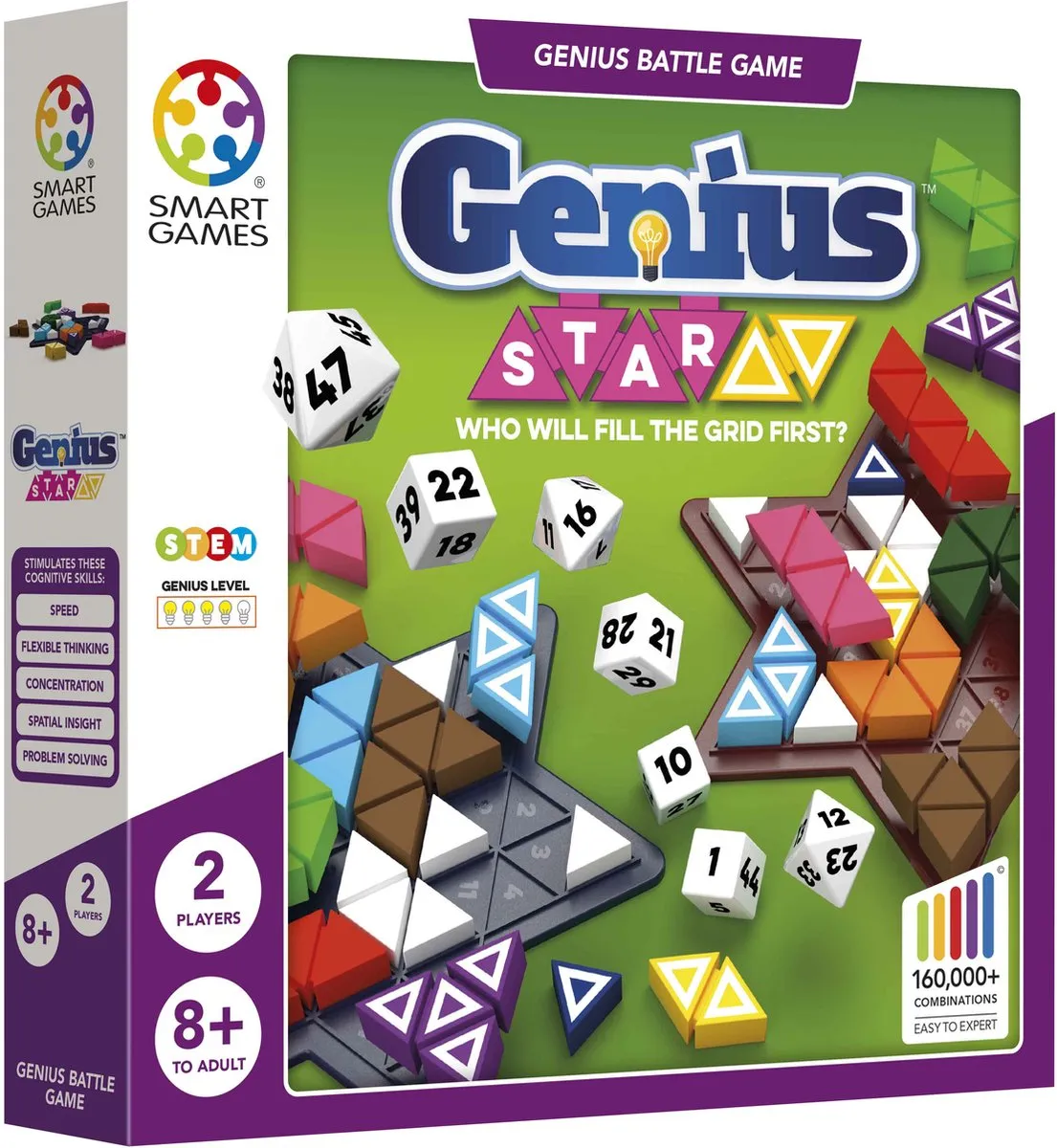 SmartGames Genius Star SGHP 002 - 2 Spelers - Multicolor