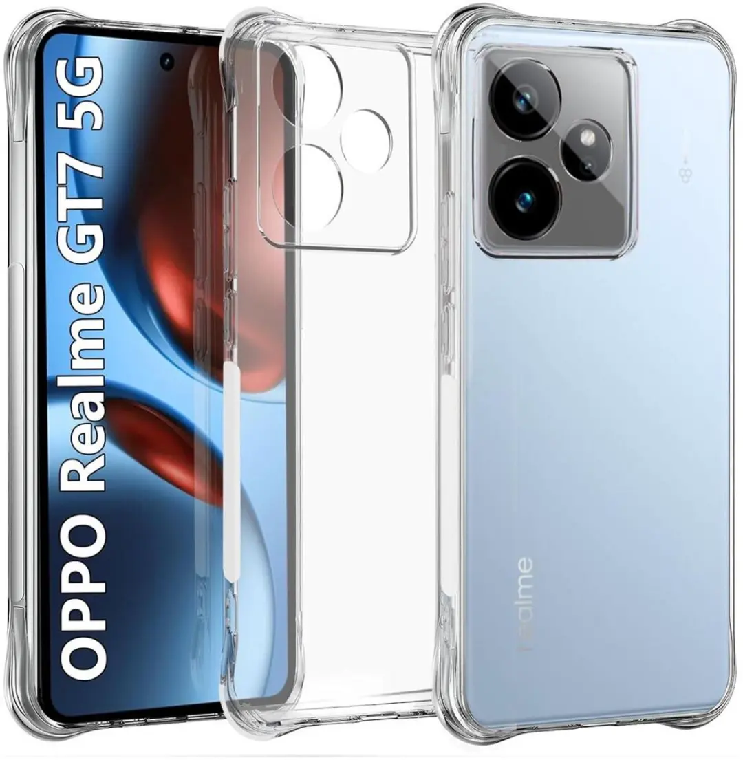 Selected Transparant Hoesje Realme GT 7T - Schokbestendig - afbeelding 6 van 6