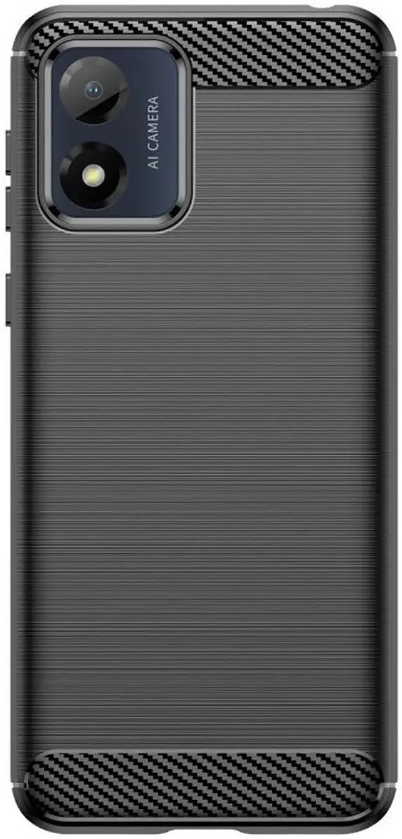 Selected TPU Hoesje Motorola Moto E13 - Zwart