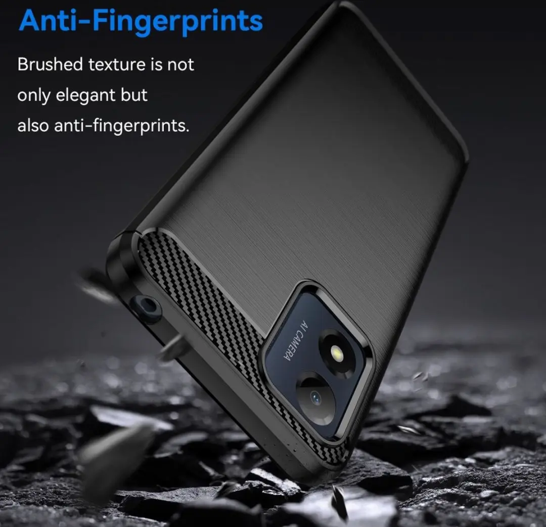 Selected TPU Hoesje Motorola Moto E13 - Zwart - afbeelding 6 van 6