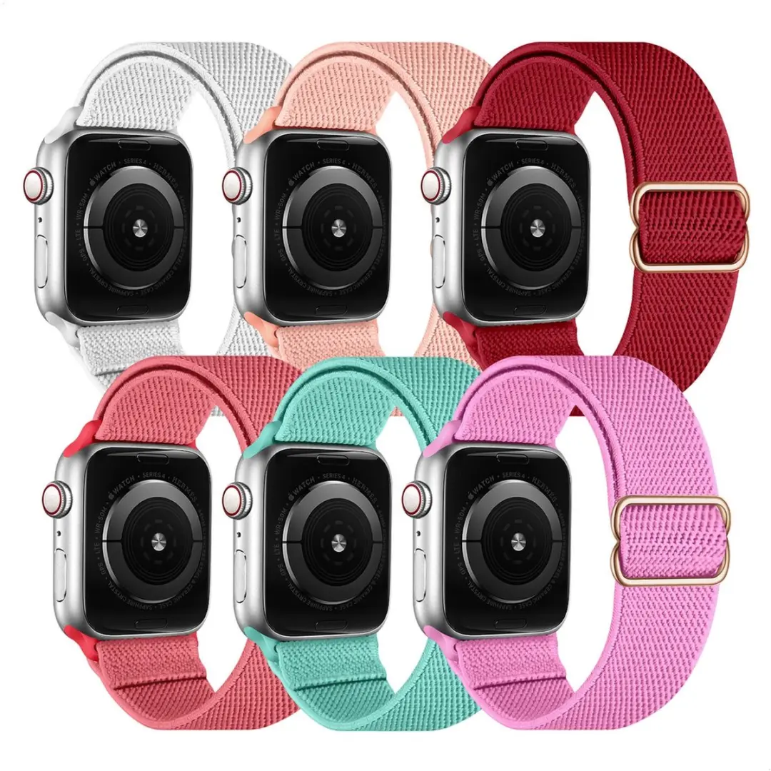 Selected SBG Nylon Horlogebandjes 6-Pack