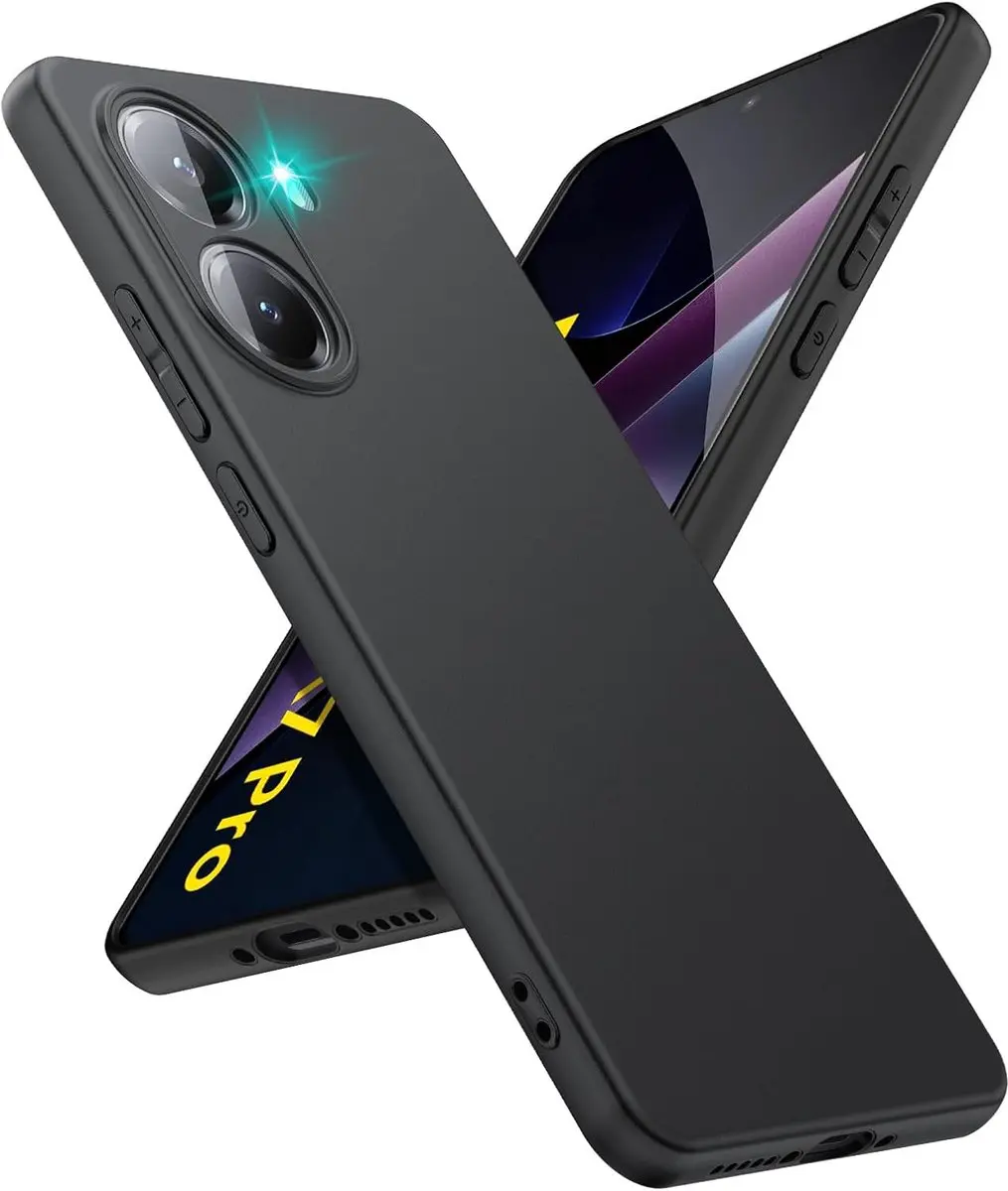 Selected Zwart Dun TPU Hoesje Xiaomi Poco X7 Pro