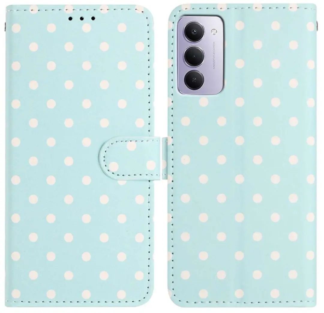 Selected Hoesje Xiaomi Redmi 15 5G Polka Dot Wallet