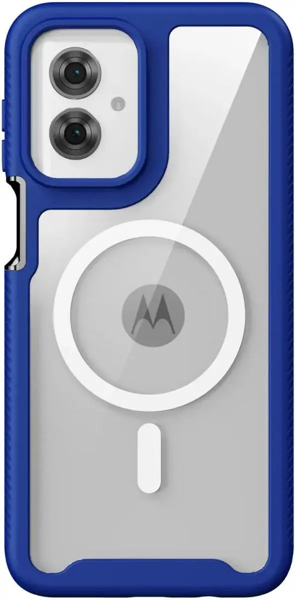 Selected Hoesje Motorola Moto G55 - MagSafe Blauw