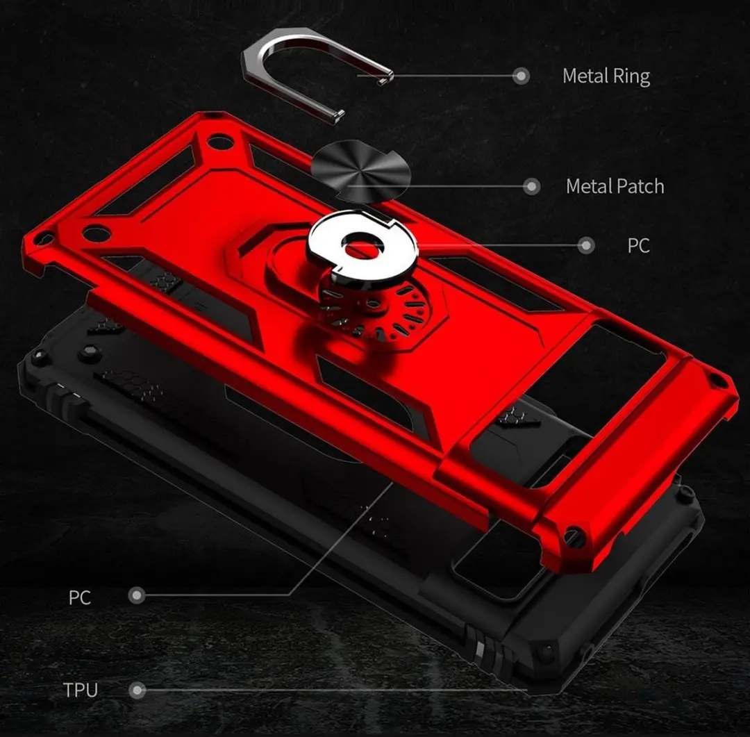 Selected Magnetisch Hoesje Google Pixel 7 - Rood