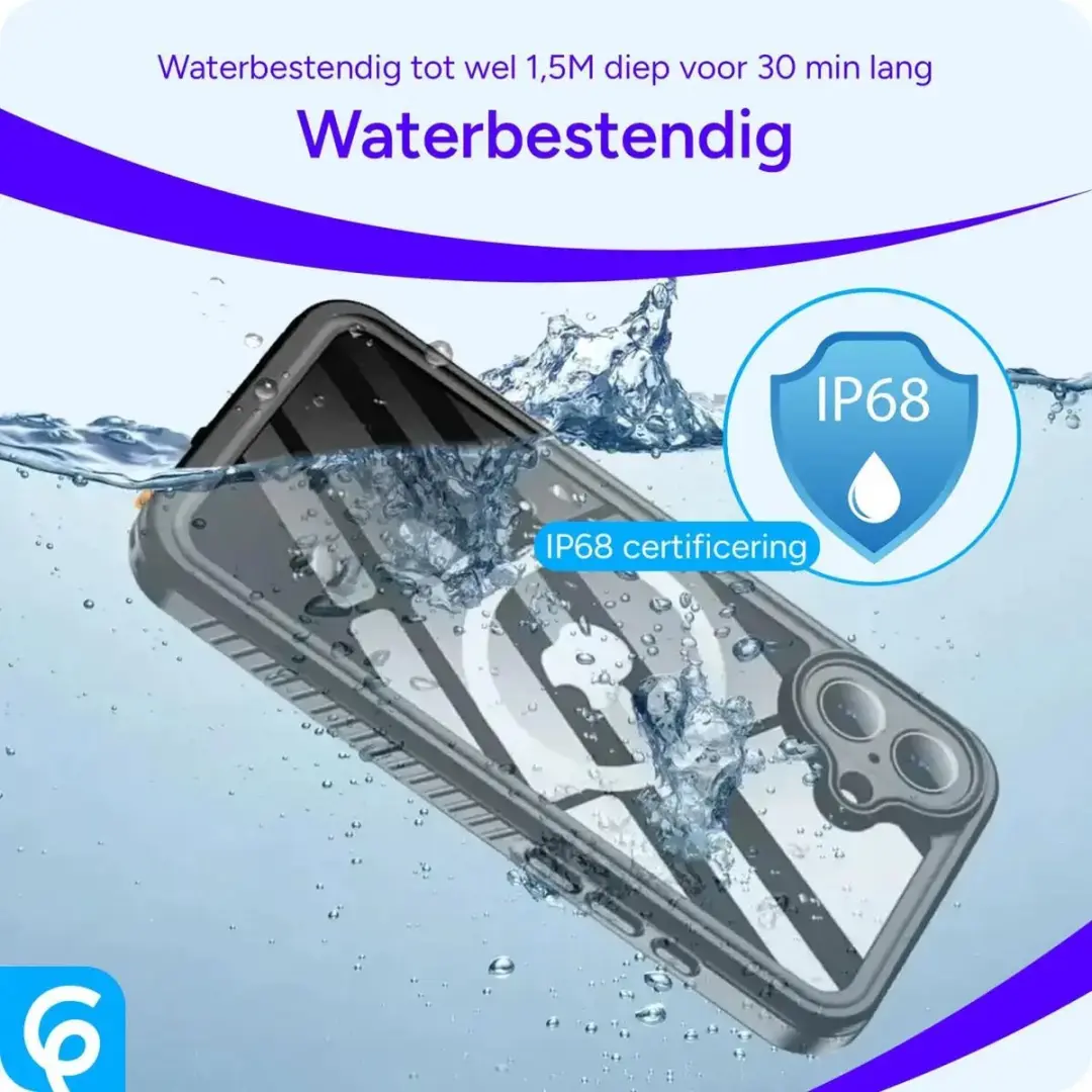 Selected SBG Outdoor Case Waterdicht voor Samsung Galaxy S25 Ultra - IP68 - MagSafe