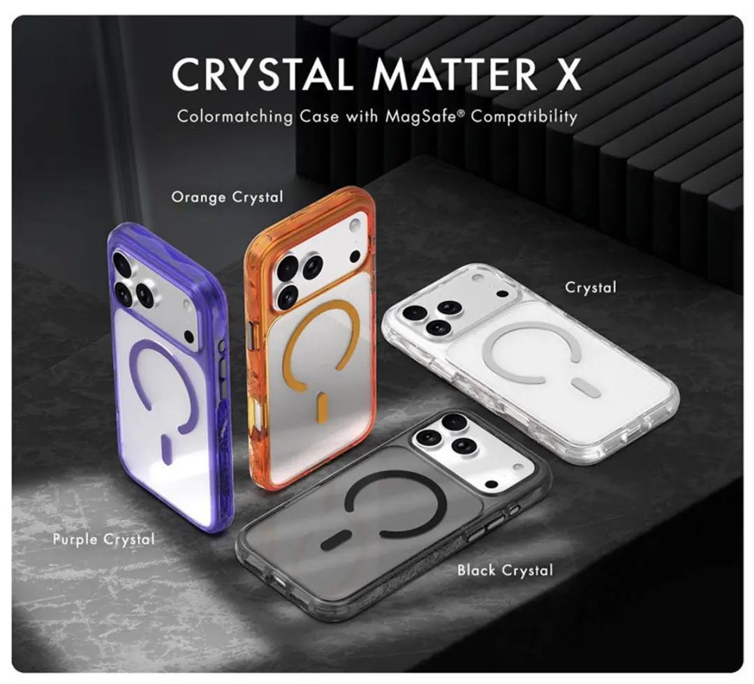 Laut Crystal Matter X L_IP25B_CMX_UC Hoesje - iPhone 17 Pro - 6m Valbescherming - Transparant