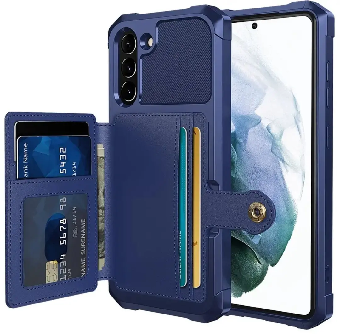 Selected Portemonnee Hoesje Samsung Galaxy S21 FE