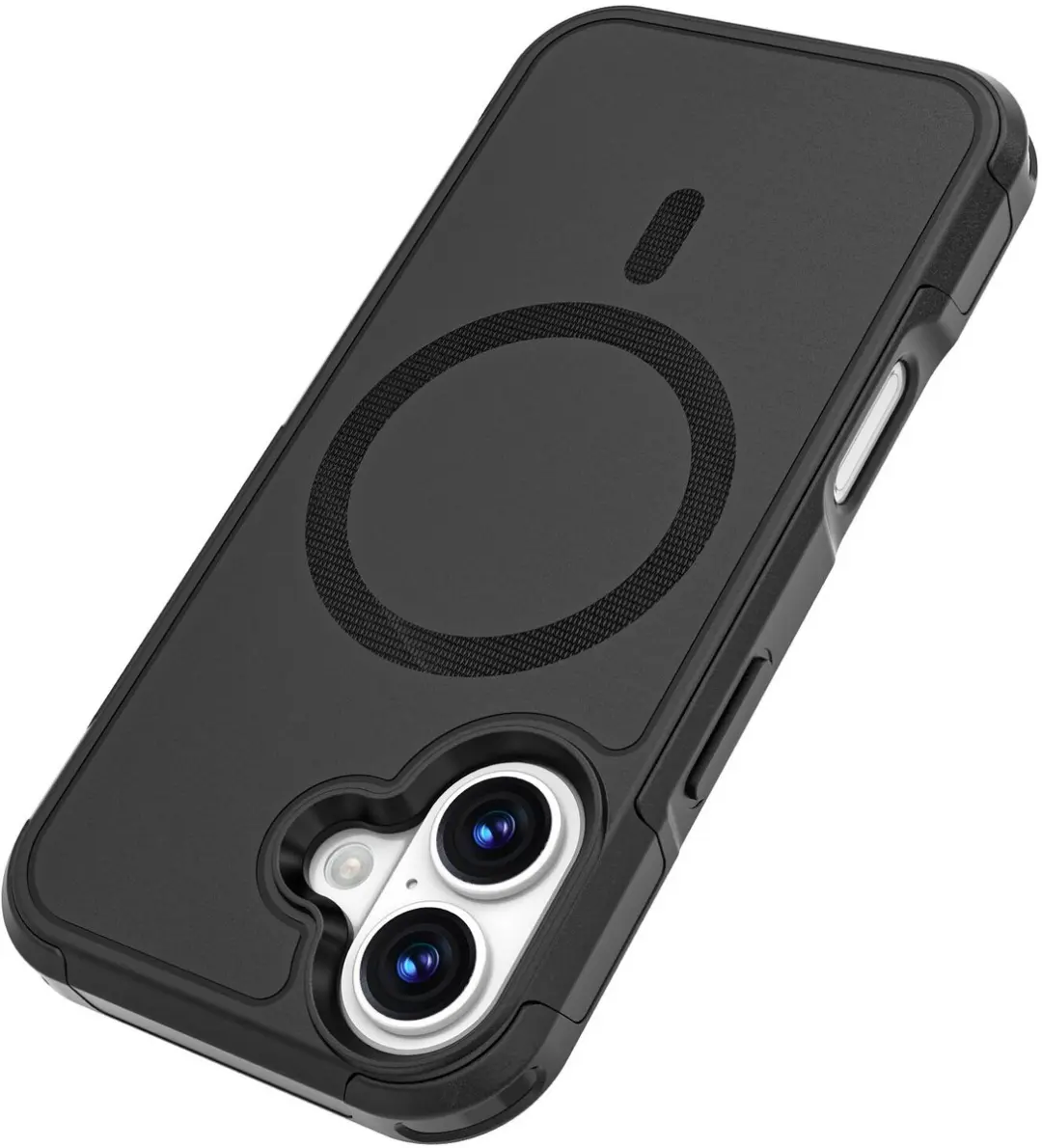 Selected iPhone 17 Dual-Layer Hybride Hoesje - MagSafe - Zwart