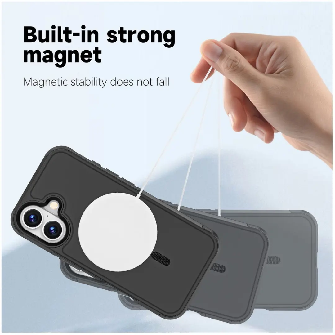 Selected iPhone 17 Dual-Layer Hybride Hoesje - MagSafe - Zwart - afbeelding 6 van 6