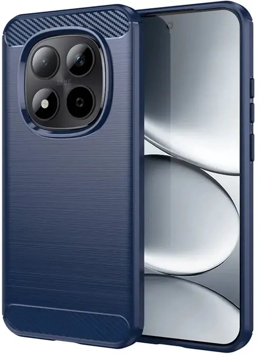 Selected Geborsteld TPU Hoesje Xiaomi Redmi Note 15 Pro Plus