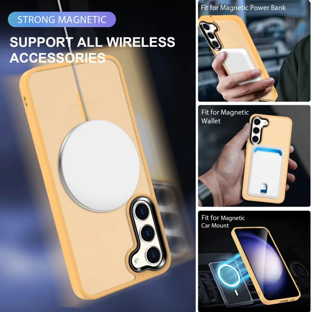 Selected Hoesje Samsung Galaxy S23 Plus MagSafe - Oranje